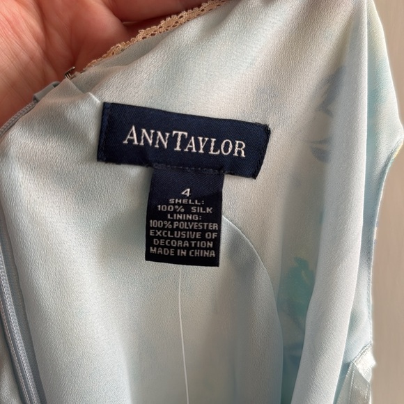 Ann Taylor floral dress sleeveless strap dress - Picture 2 of 9